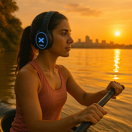 Auricular Xion XI-AU50BT Bluetooth Black