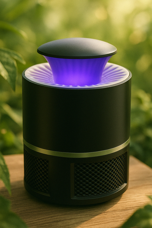 Atrapamosquitos con Luz UV – Protección Eficaz, Silenciosa y Elegante