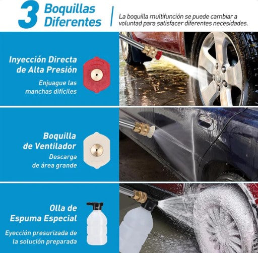 Hidrolavadora Portátil Inalámbrica