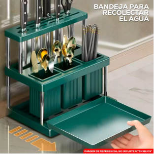 Organizador de cuchillos y tenedores